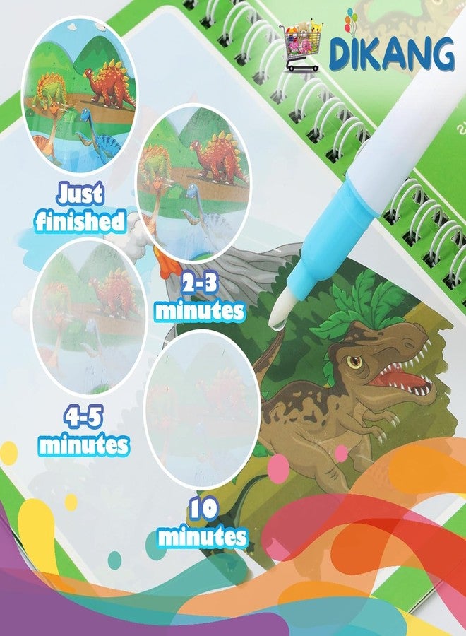 DIKANG Magic Water Book for Kids, Magic Brush Pen Sketch Book, Drawing Books Toys for Kids, Return Gifts for Kids Toys for 2-5 Years (Random 2Pc Pack) - Image 5